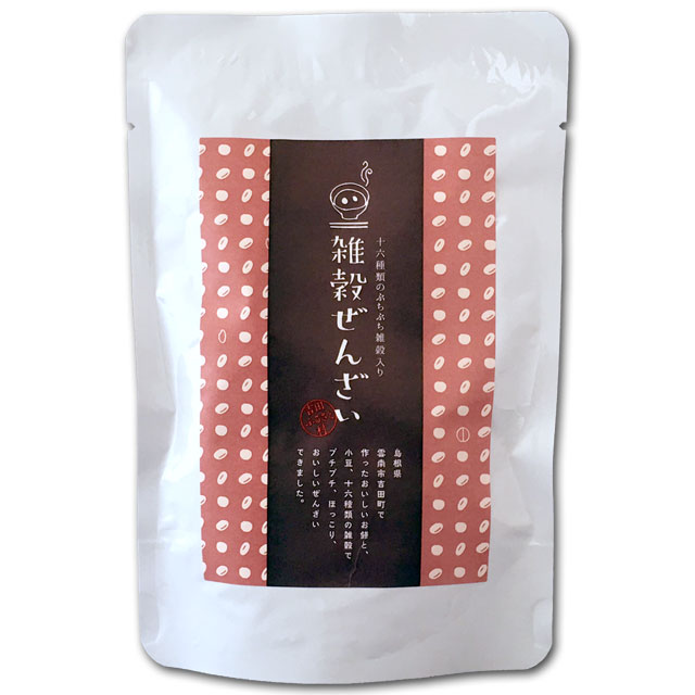 雑穀ぜんざい(もち入)
